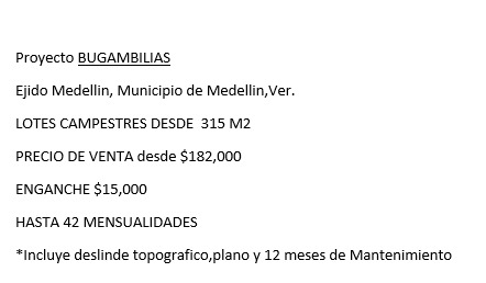 Detalle Terreno